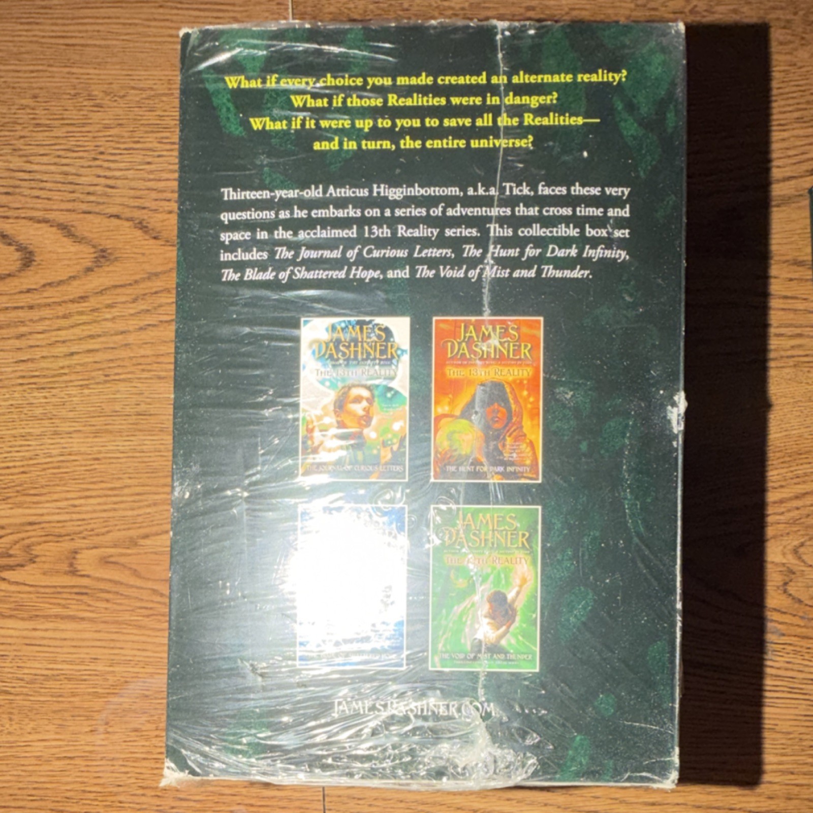 James Dashner The 13th Reality Complete Box Set Aladdin Fantasy Adventure