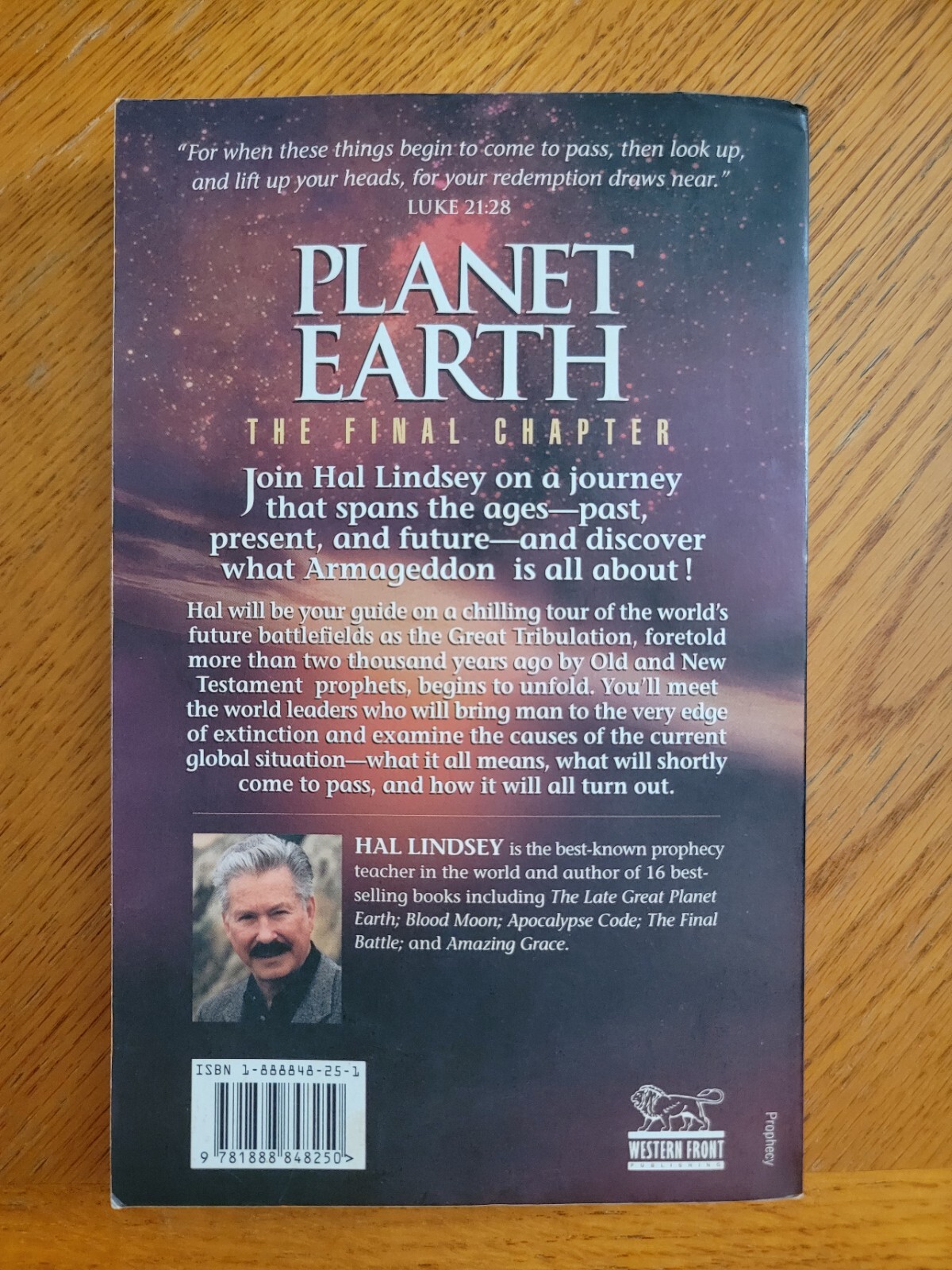 Planet Earth : The Final Chapter by Hal Lindsey (1998, Trade Papperback)