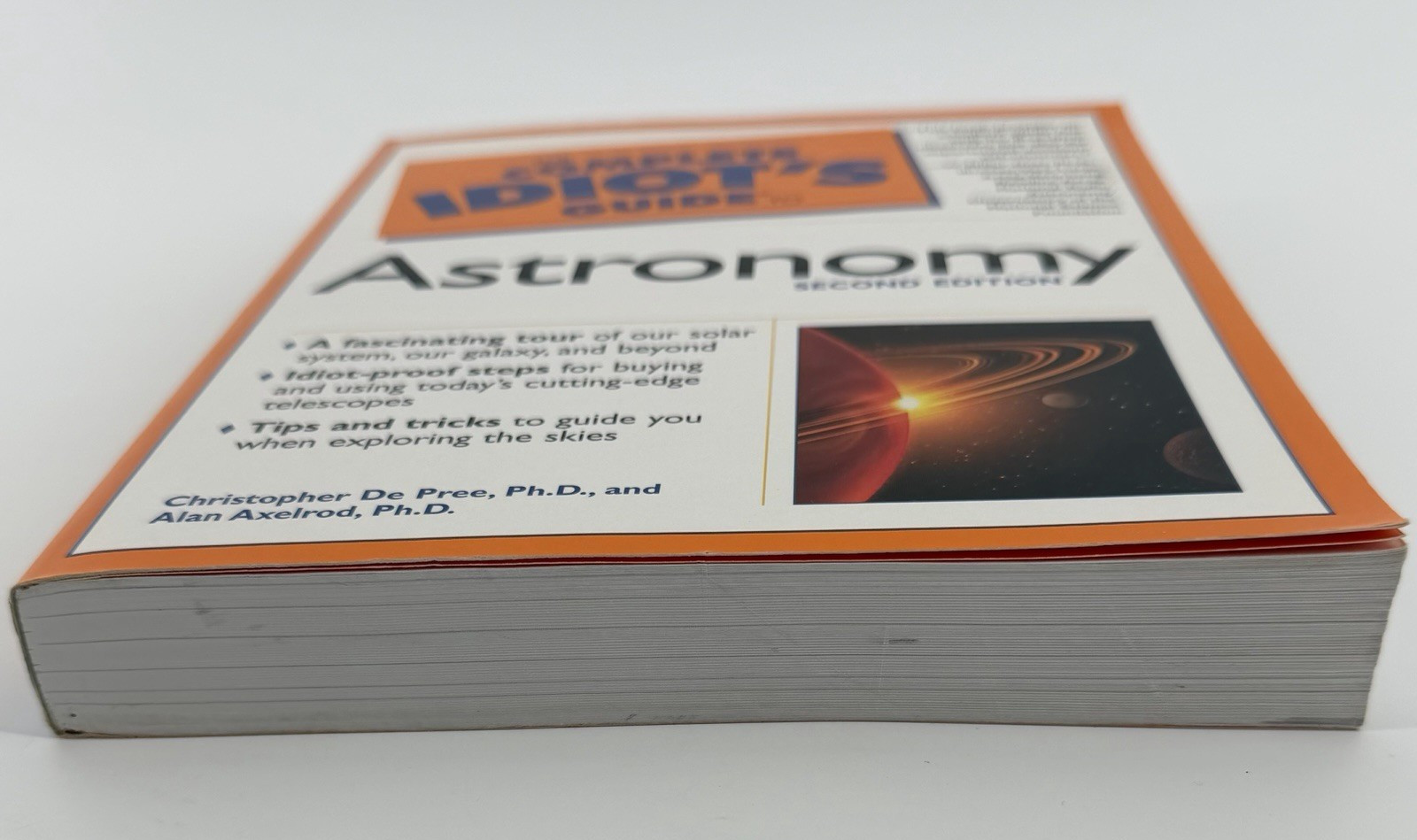 Complete Idiot’s Guide To Astronomy Second Edition Christopher De Pree Book 2001