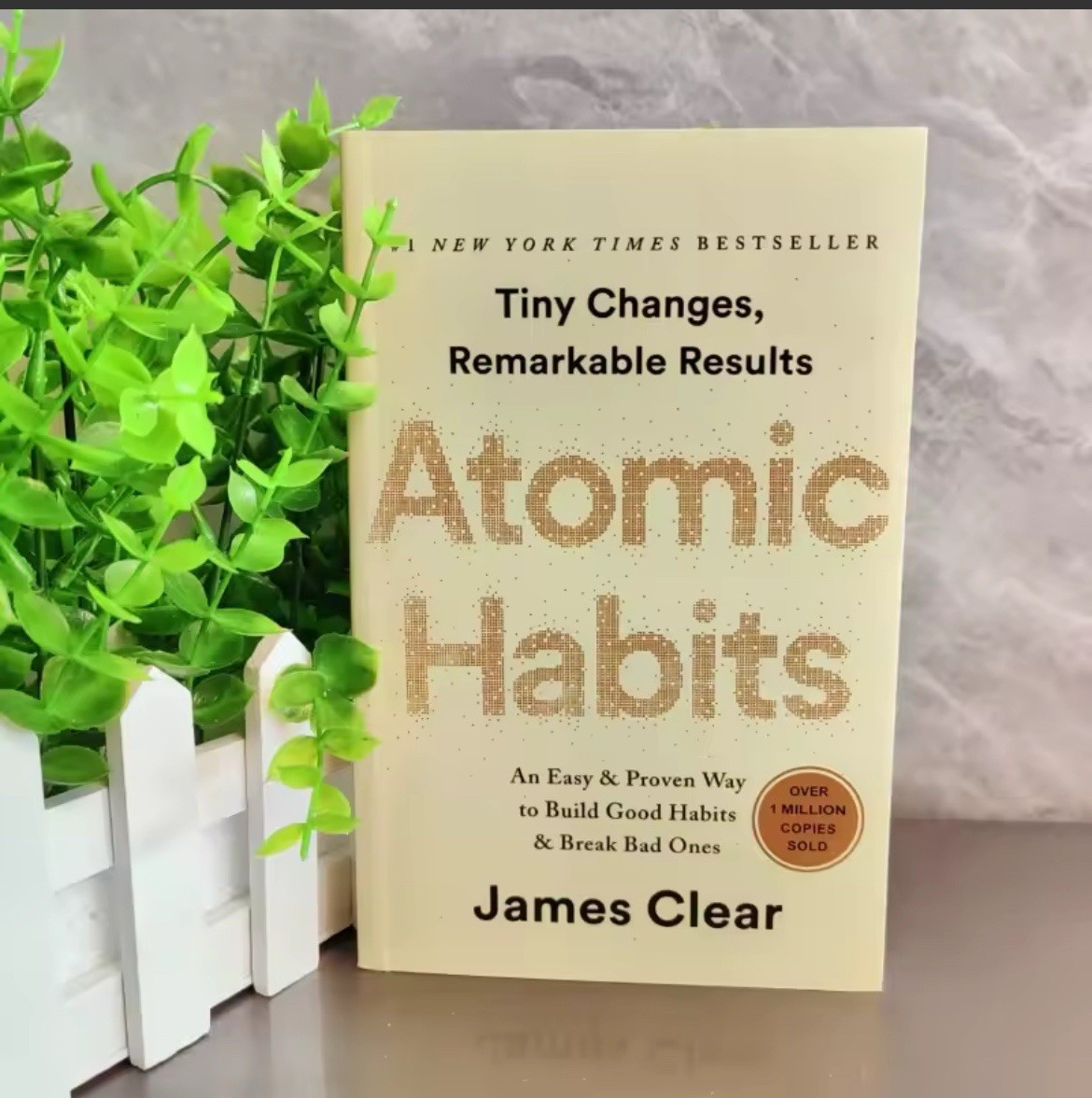 Atomic Habits by James Clear Paperback Self-Help Book Personal Growth Habits