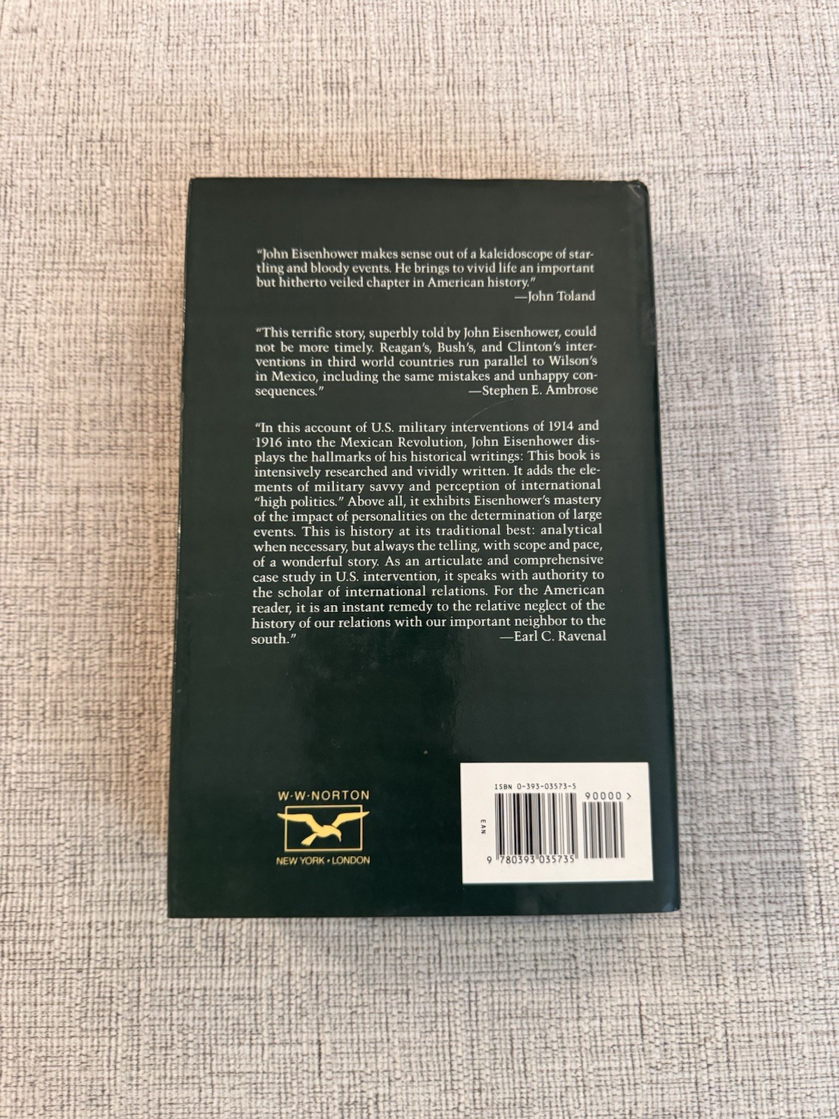 Intervention! US & Mexican Revolution 1913-1917 John S.D. Eisenhower 1st Ed HC