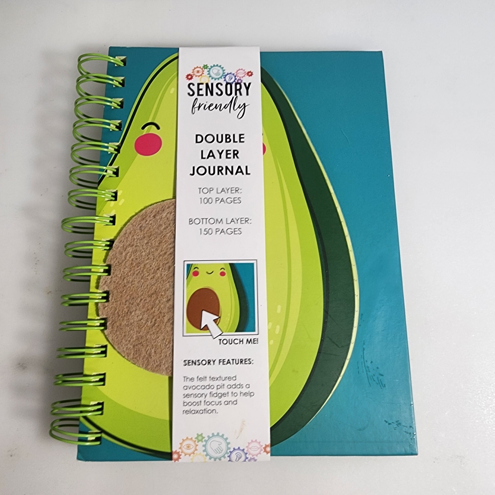 Sensory Friendly Journal 150 Pages Adocavo Sensory Fidget New