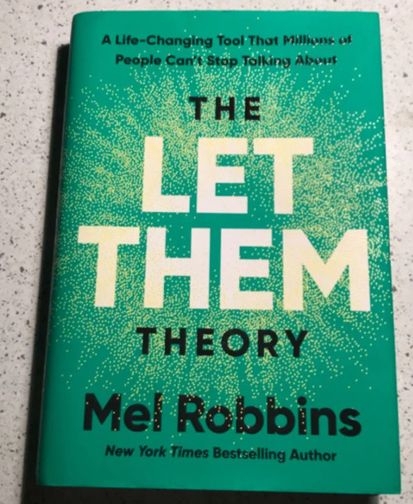 The Let Them Theory Mel Robbins Paperback Book Self-Help Psychology New