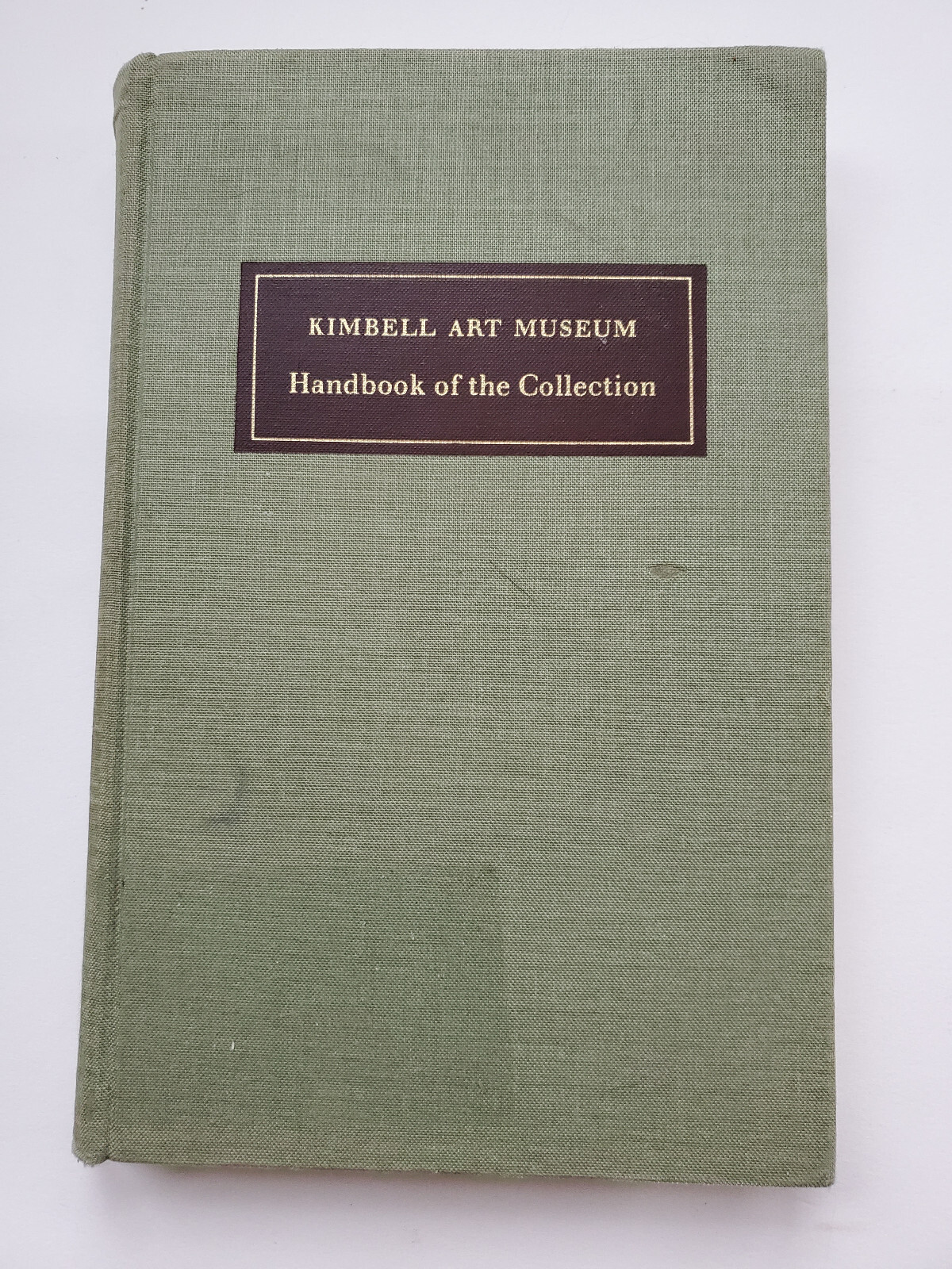 KIMBALL ART MUSEUM – HANDBOOK OF THE COLLECTION 1981