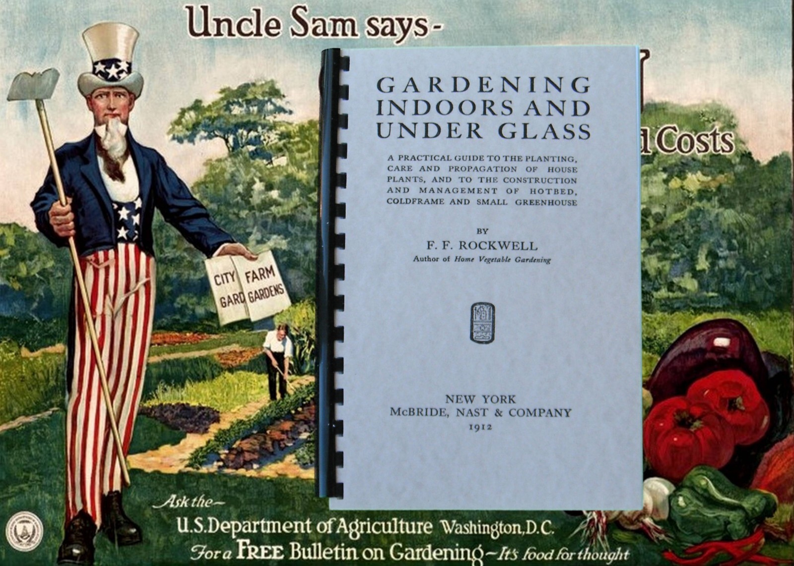 Gardening Indoors & Under Glass 1912 (207 Pages)