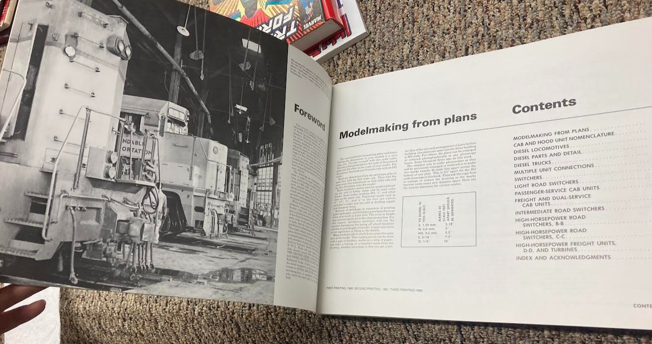 Model Railroader Cyclopedia Volume 2 – Diesel Locomotives TPB 1986 3rd Prt