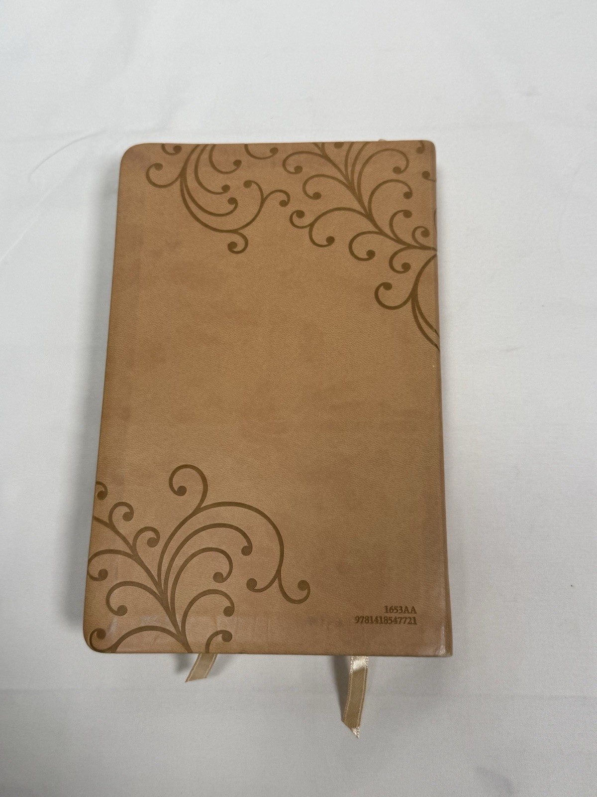 NKJV Holy Bible, Giant Print Reference Bible Brown Leather-Soft