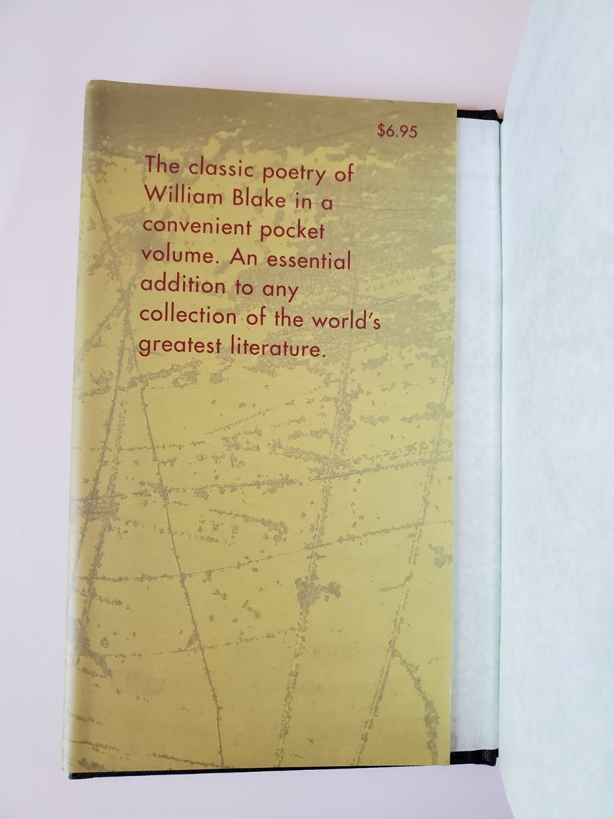 William Blake Selected Poems 2007 Sweetwater Press Hardcover