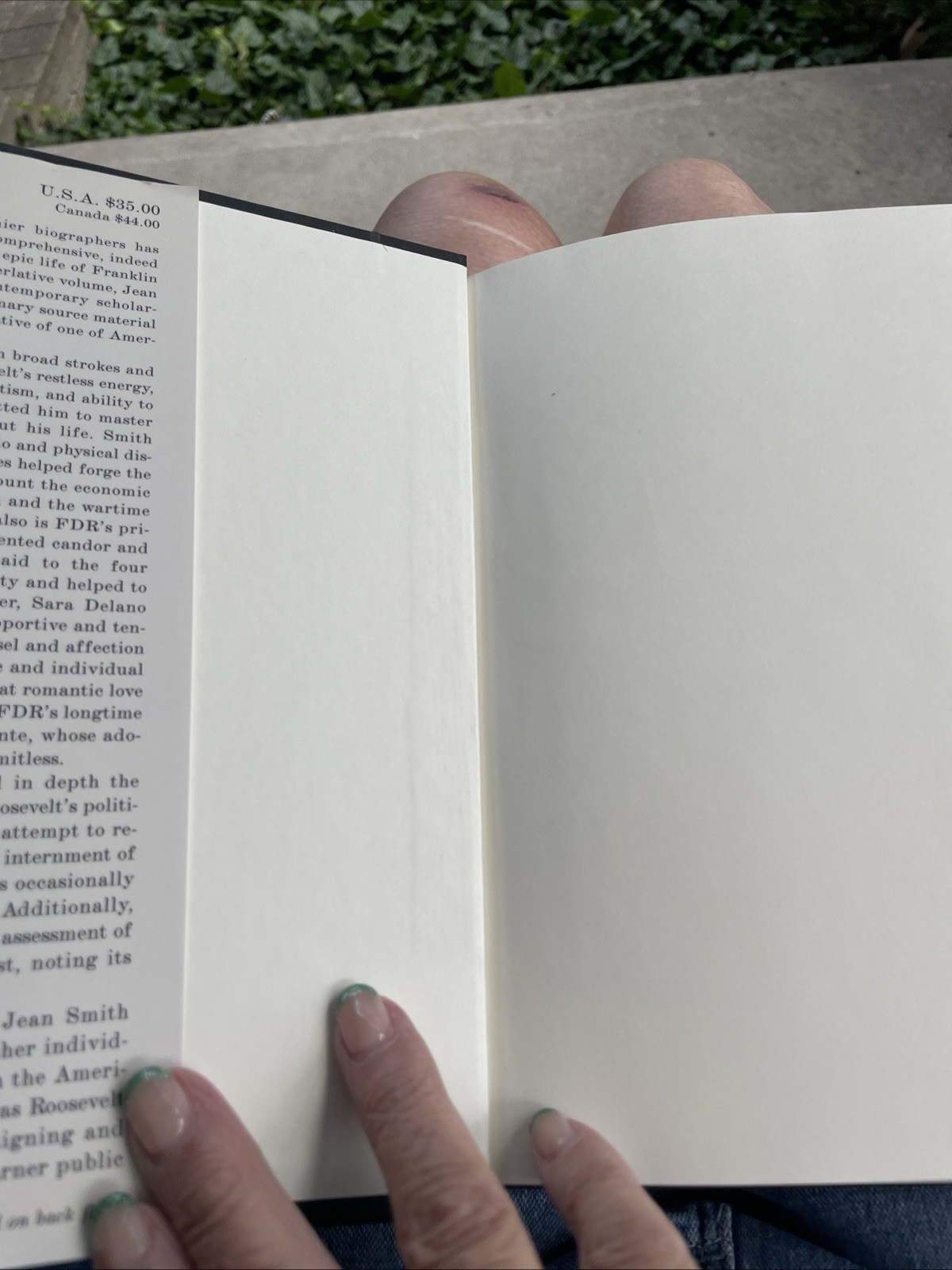 “FDR” – by Jean Edward Smith – First Edition/First Print – HCDJ – NEW