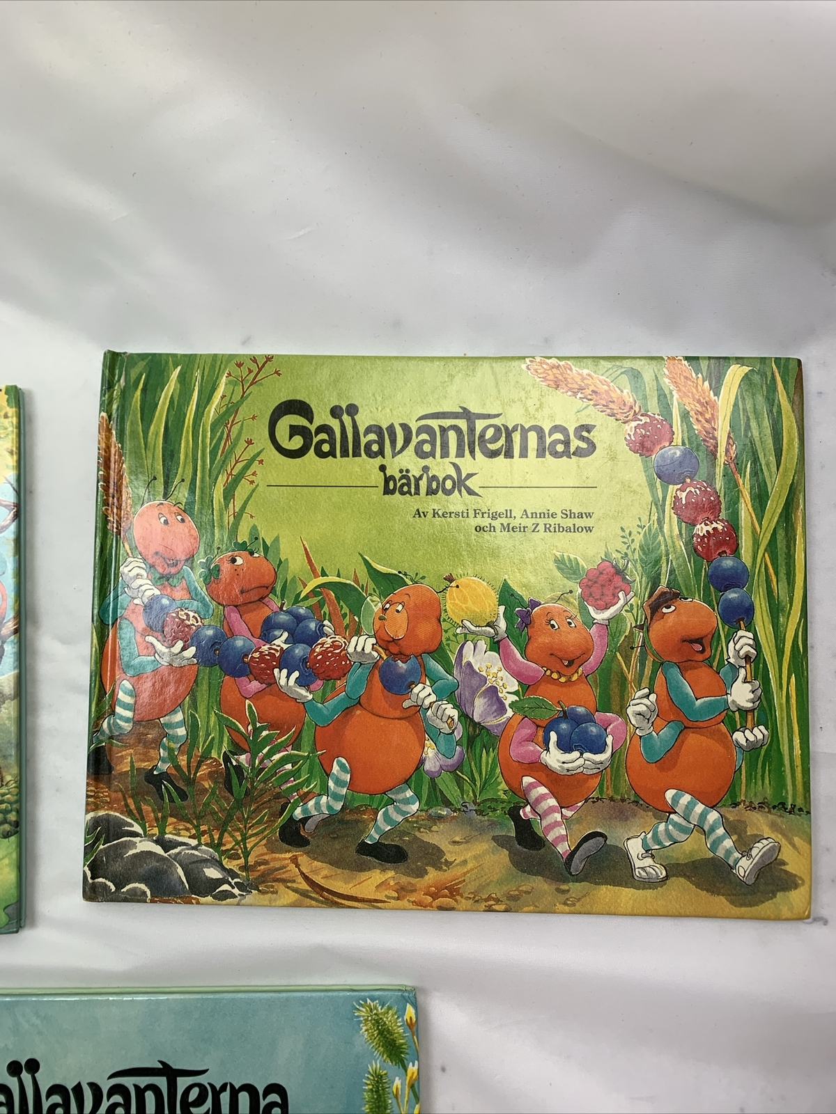 Gallavanternas Tradbok Barbok Av Kersti Frigell Swedish Lot Of 3 Children’s Book