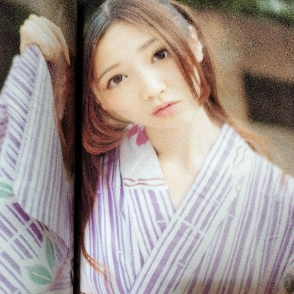 Photo Book YOUR TWINTAIL Pigtails 212×250mm 127p Chiaki Kuriyama,Moga Mogami