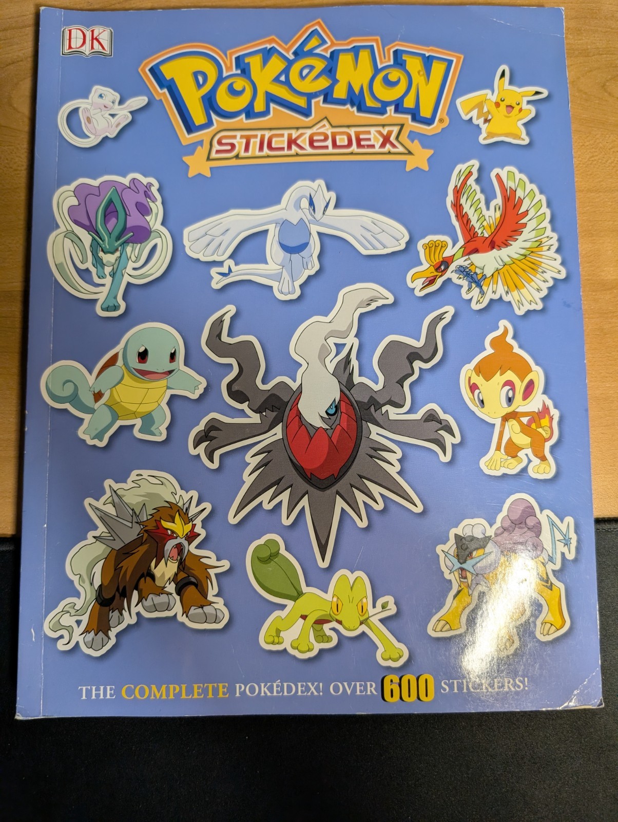 2007 Pokémon Stickedex Sticker Book over 600 Stickers all Included see video!