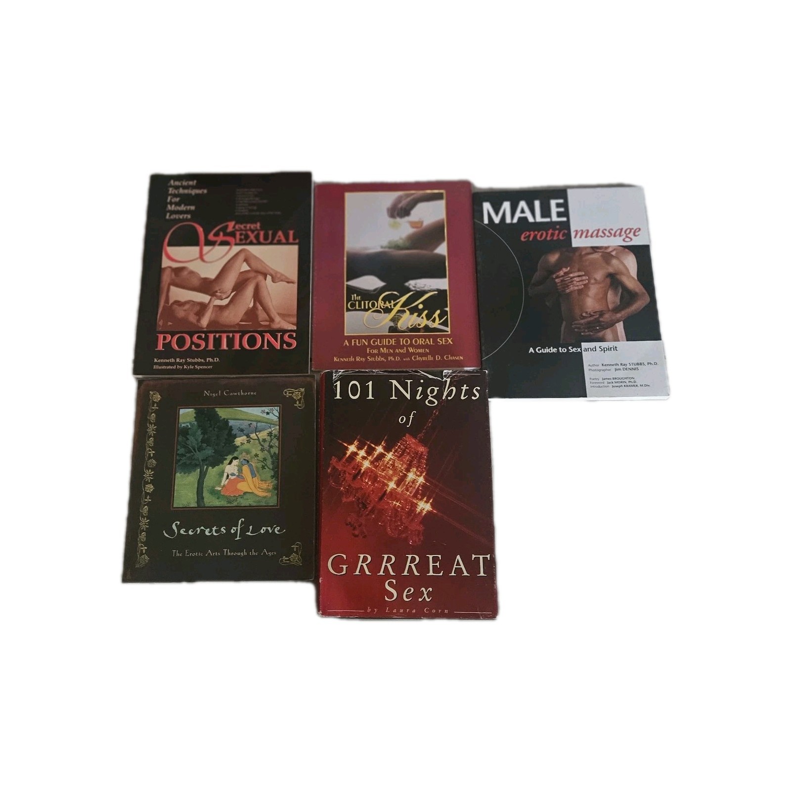 5 Books By Kenneth Ray Stubbs & Nigel Cawthorne Secrets Of Love