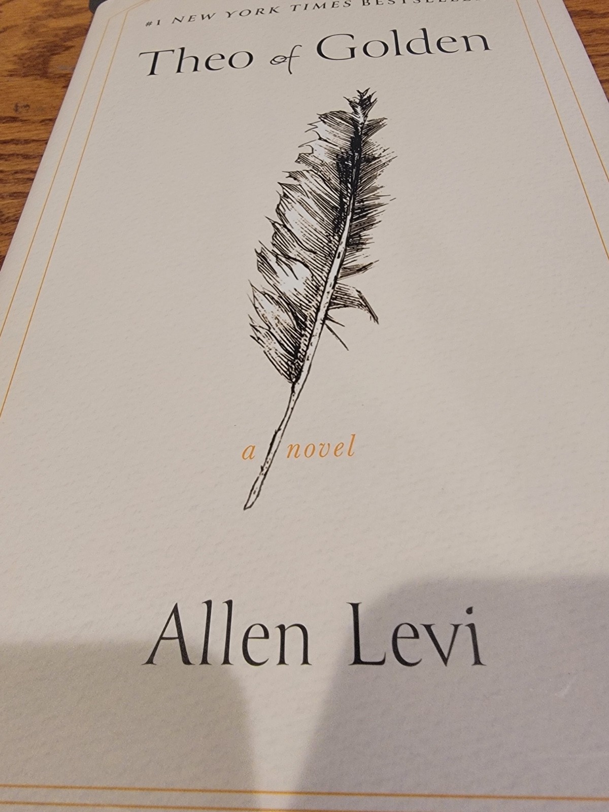 Theo of Golden By Allen Levi SIGNED HARDCOVER