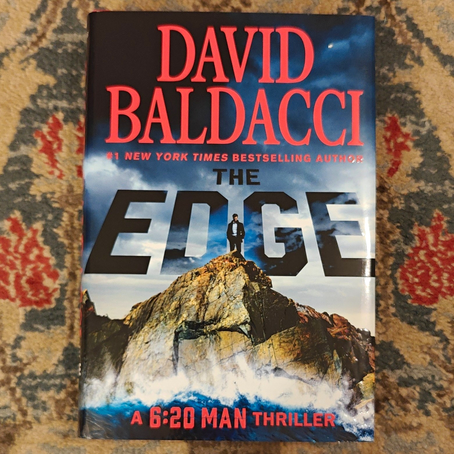 David Baldacci The Edge (6:20 Man Ser.) Hardcover Novel 2023 Grand Central