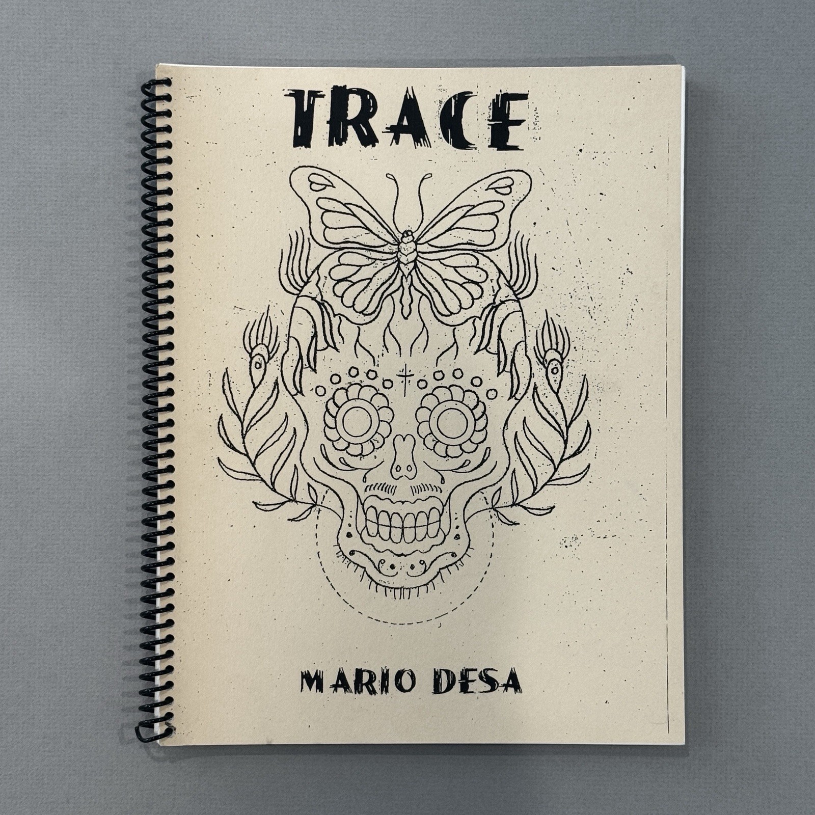 Mario Desa Trace Sketchbook Traditional Tattoo Rare Out Of Print