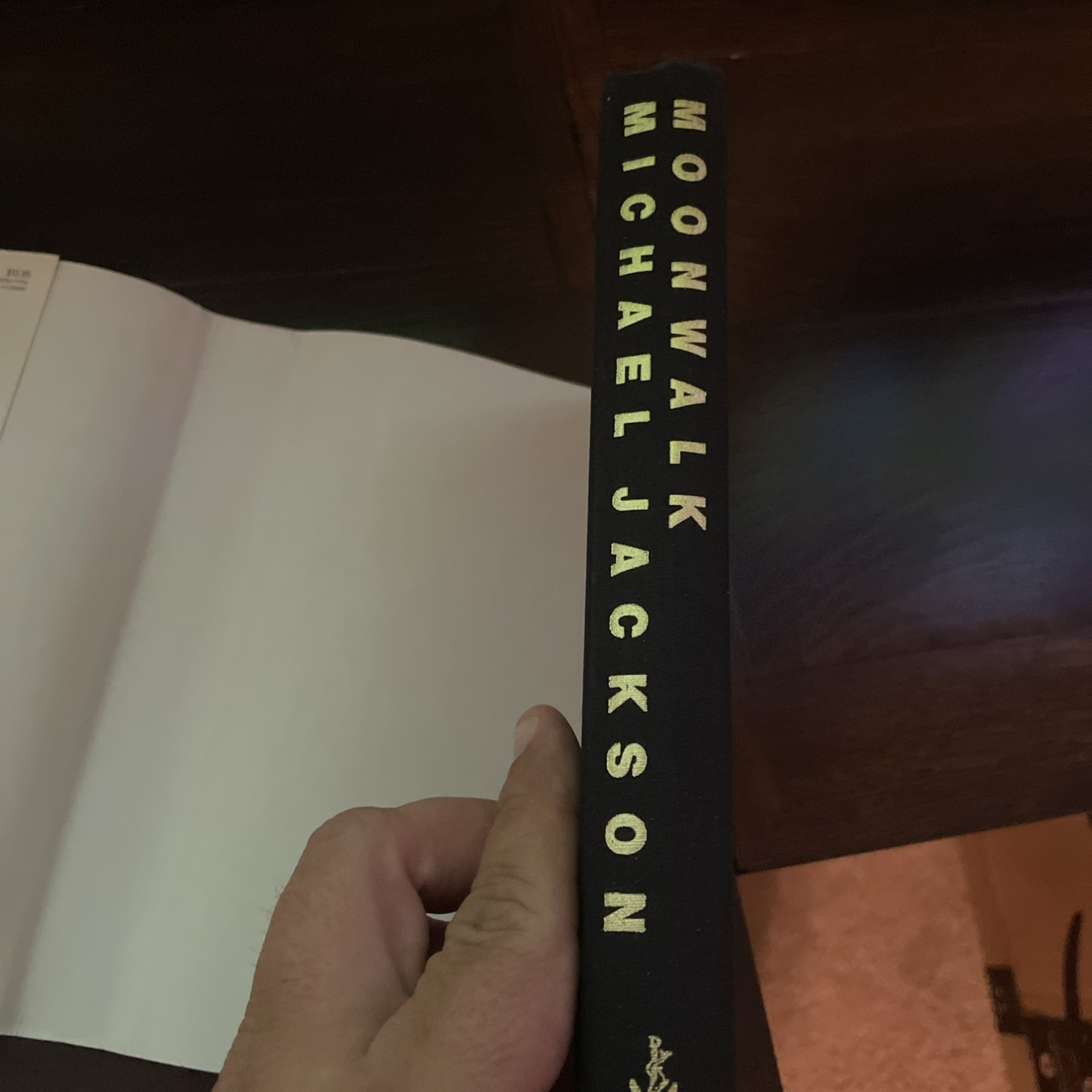 Moonwalk by Michael Jackson (1988, Hardcover) First Edition Dust Jacket