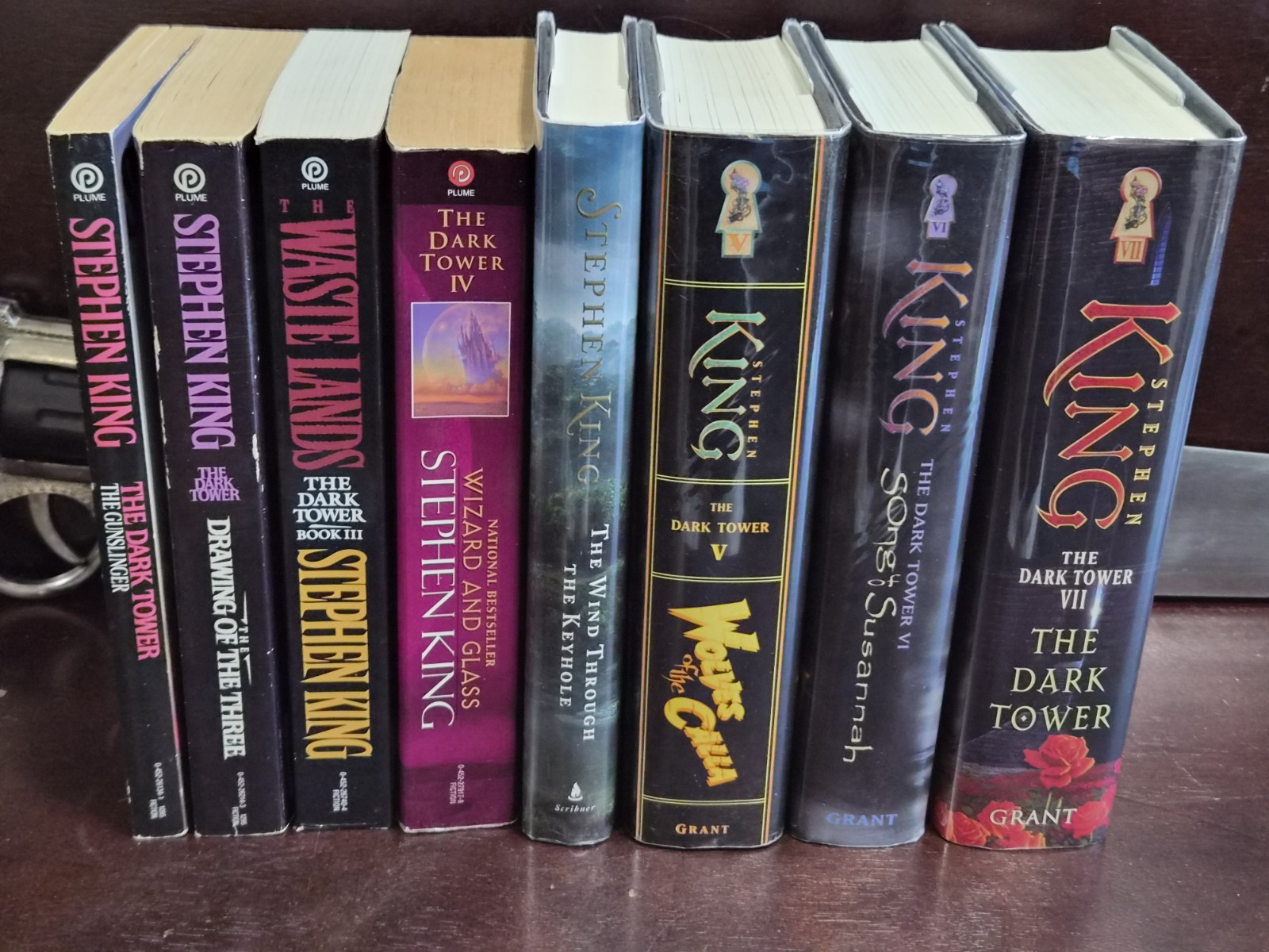 Stephen King The Dark Tower 1-8 First Edition 1st Print Set 1989-2012 VG 8 Book