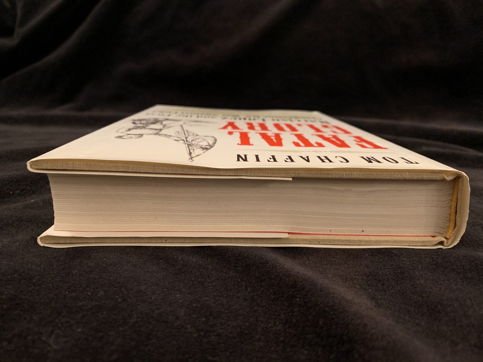 Signed, 1st edition, rare! Fatal Glory by Tom Chaffin 1996 HC DJ VG+