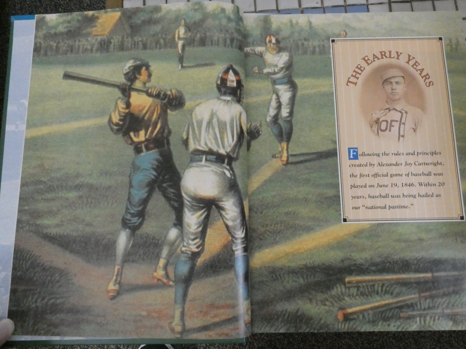 BASEBALL MORE THAN 150 YEARS H/C ILLUSTRATED 1ST EDITION PUB 1997 582 PAGES