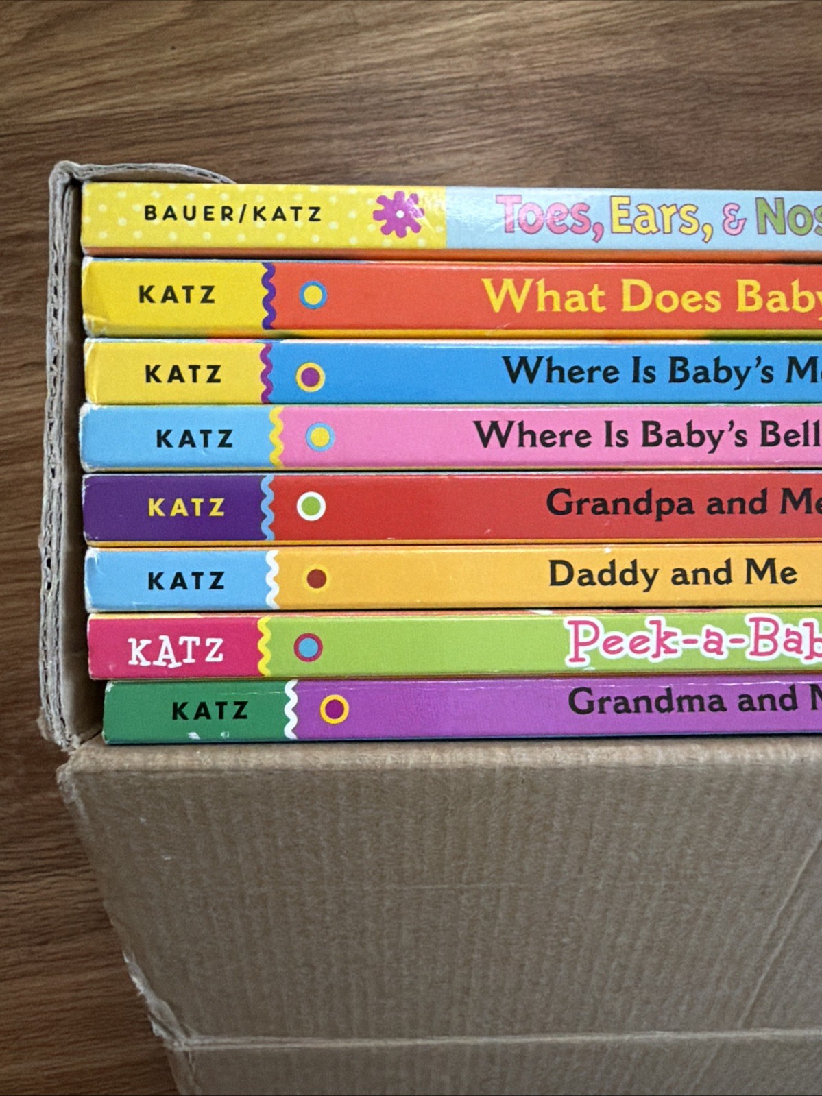The Complete Karen Katz Collection Of 8 Lift The Flap Story Board Books 2007