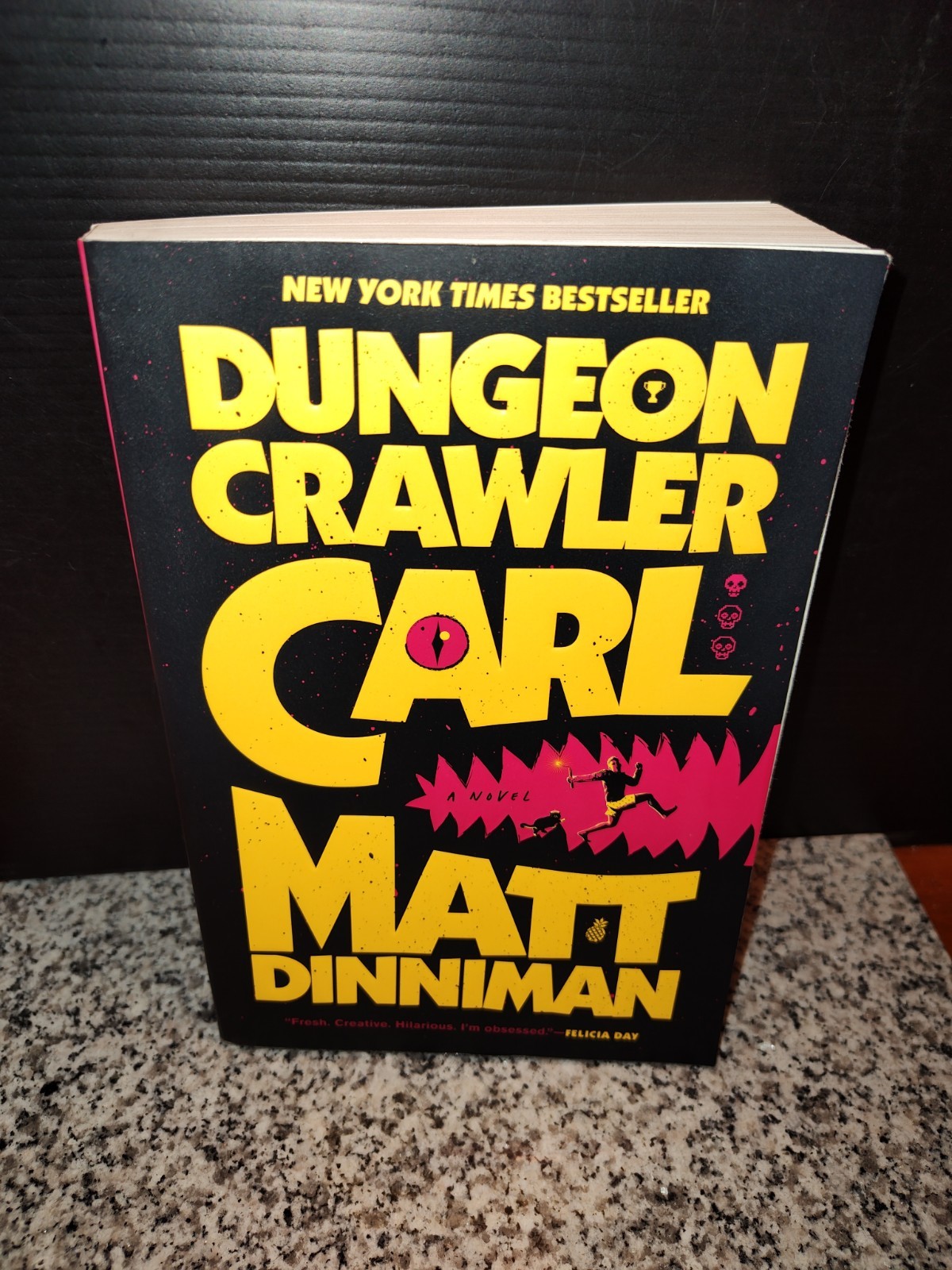 Dungeon Crawler Carl By Author Matt Dinniman. Paperback Book.