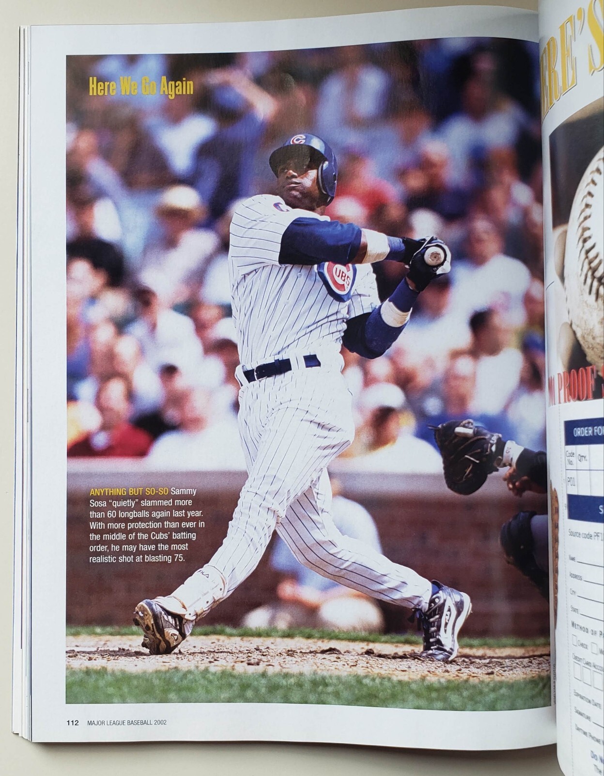2002 MLB Official Guide To The 2002 Baseball Season Program 240 Pages MINT/NEW