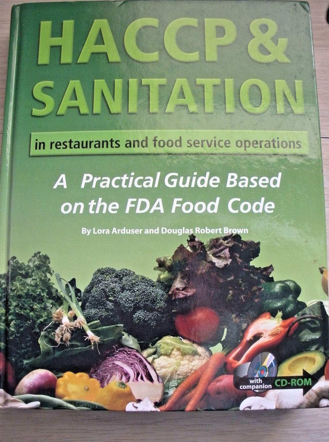 EUC HACCP & Sanitation in Restaurants and Food Service Operations FDA guide + CD