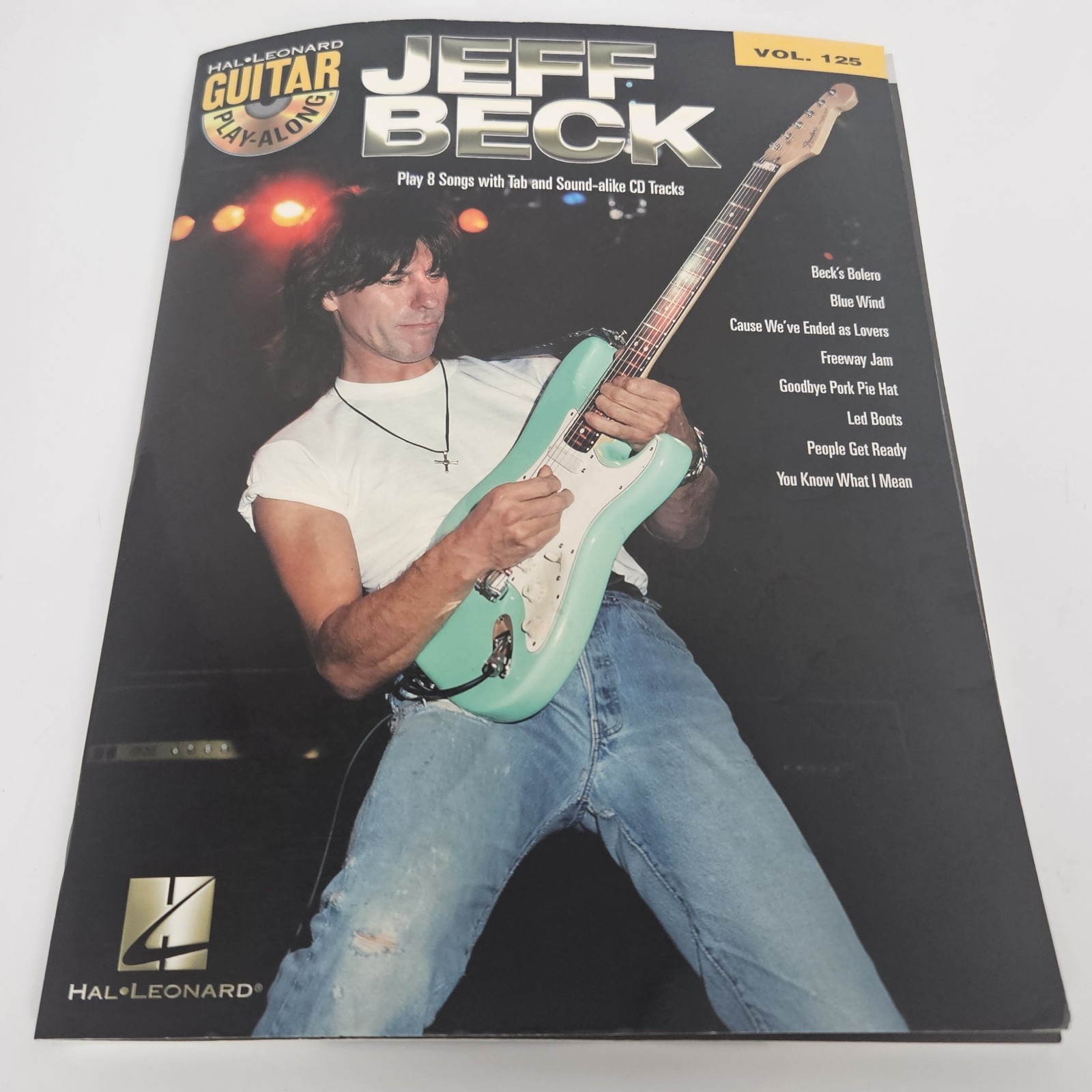 Jeff Beck – Guitar Play-Along Volume 125 (Book & Cd) Paperback Sheet Music Tabs