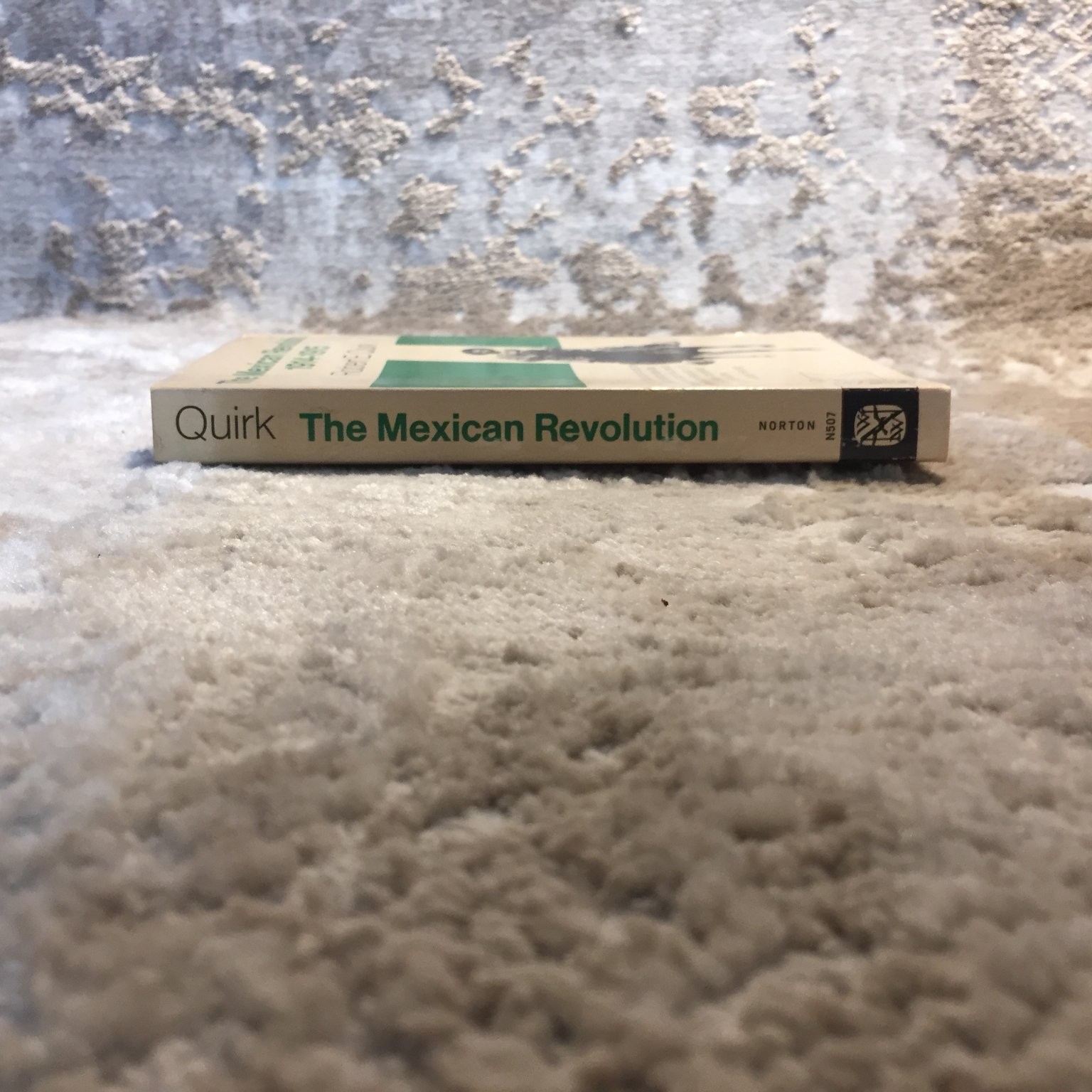 The Mexican Revolution 1914-1915 Robert E. Quirk 1970 First Edition Book Norton