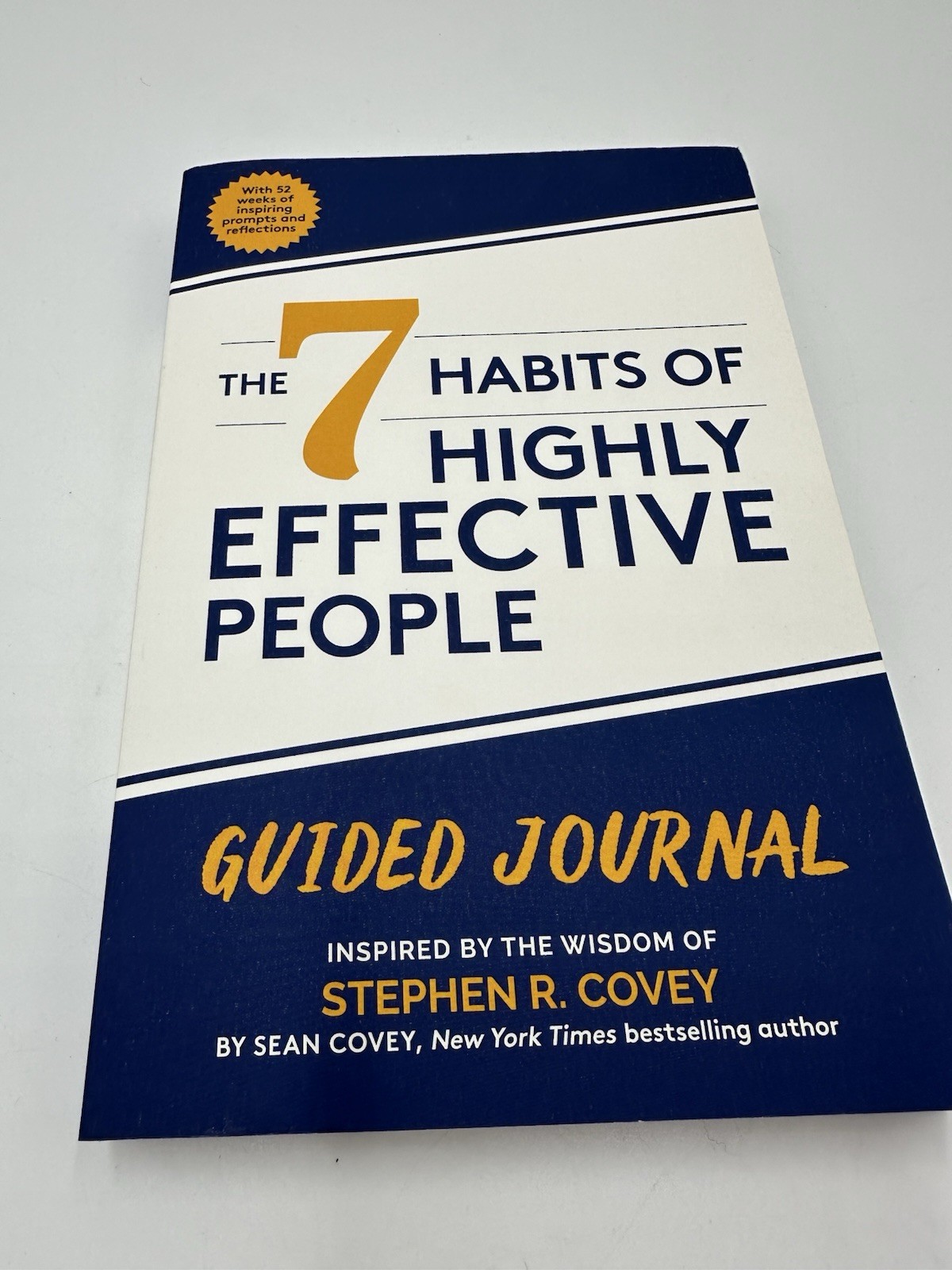 The 7 Habits of Highly Effective People: Powerful – paperback, Guided Journal