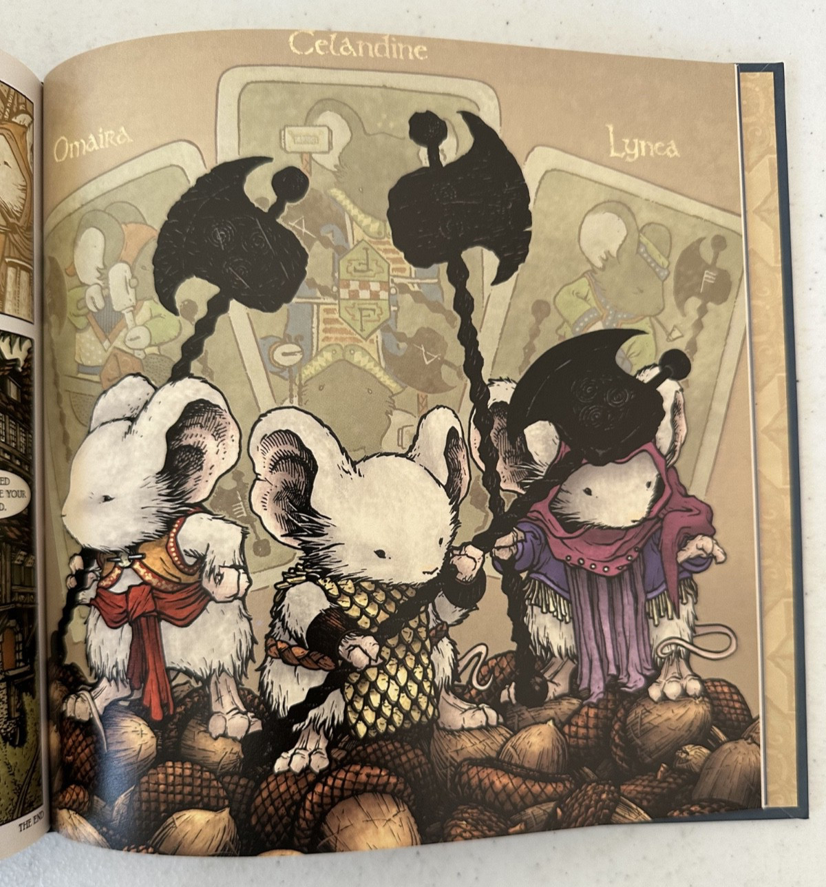 Mouse Guard Fall 1152 Baldwin the Brave Other Tales SIGNED David Petersen sketch