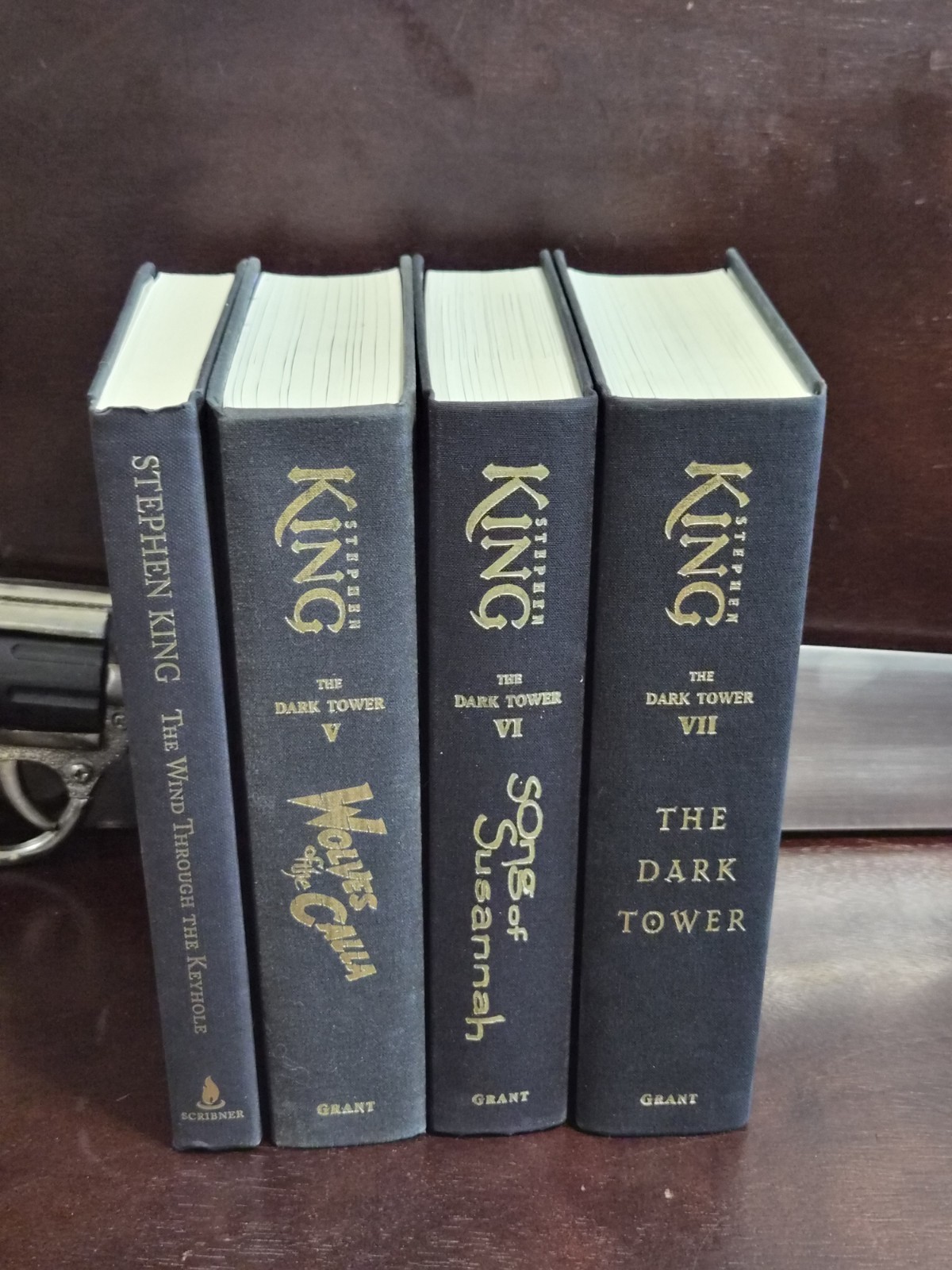 Stephen King The Dark Tower 1-8 First Edition 1st Print Set 1989-2012 VG 8 Book