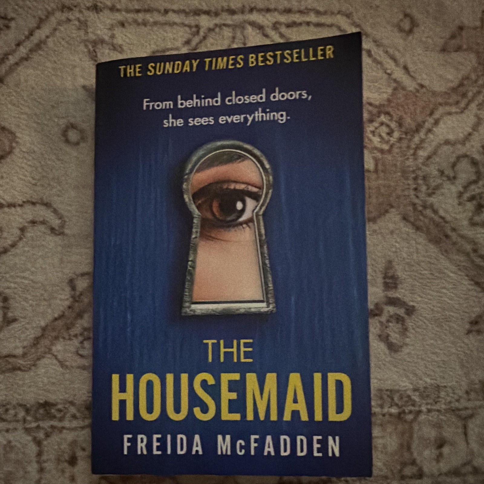 The Housemaid Signed by Freida McFadden Paperback Thriller Novel 2023 Bookouture