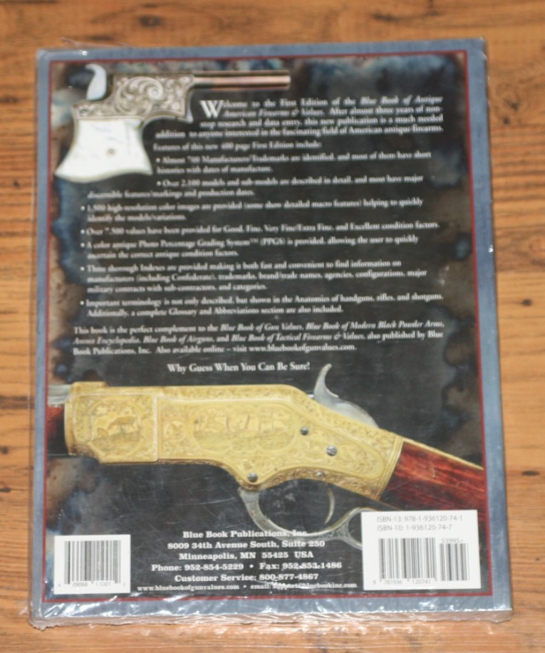 Blue Book Of Antique American Firearms & Values – S.P. Fjestad & John Allen –