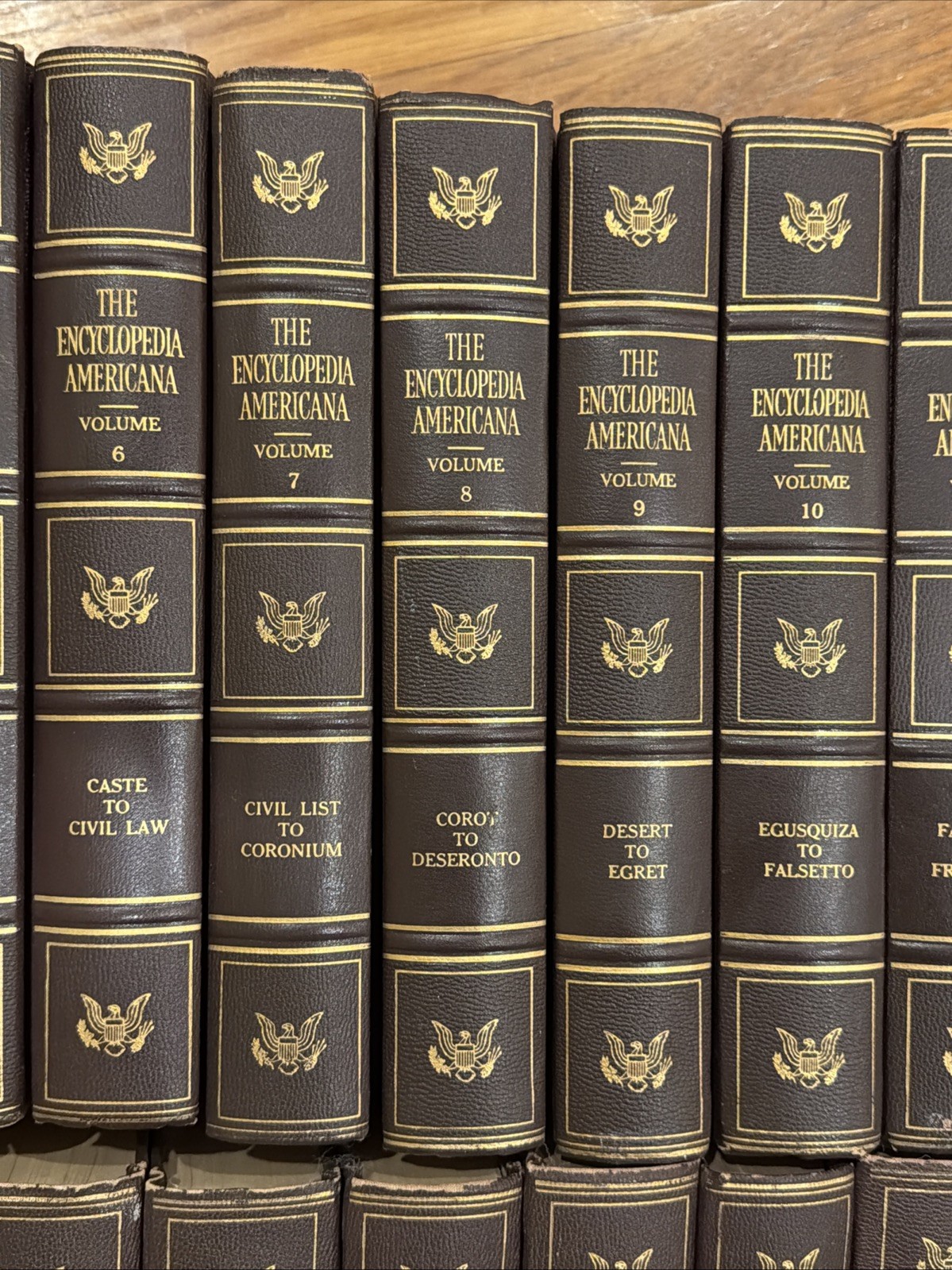 The Encyclopedia Americana 1956 Edition 30 Volume Complete Set