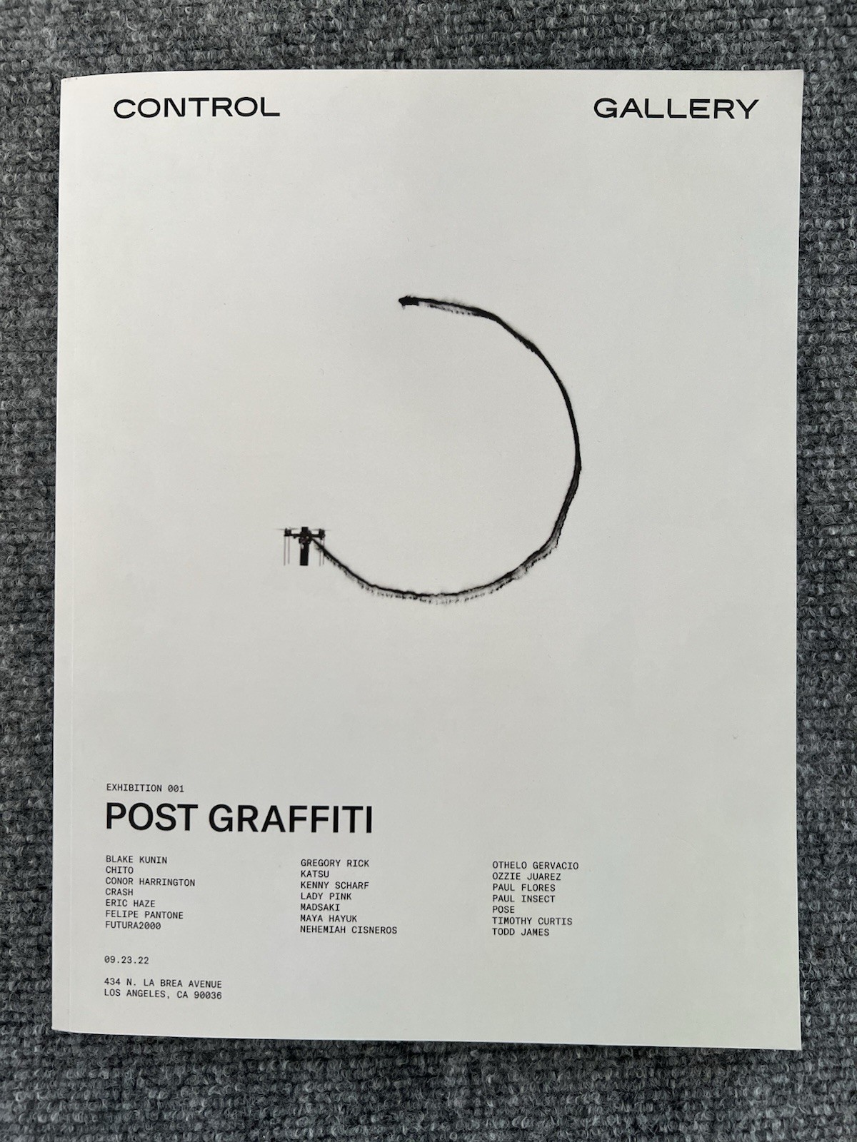 BEYOND THE STREETS CONTROL GALLERY POST GRAFFITI AUGOR KATSU Haring Art FUTURA