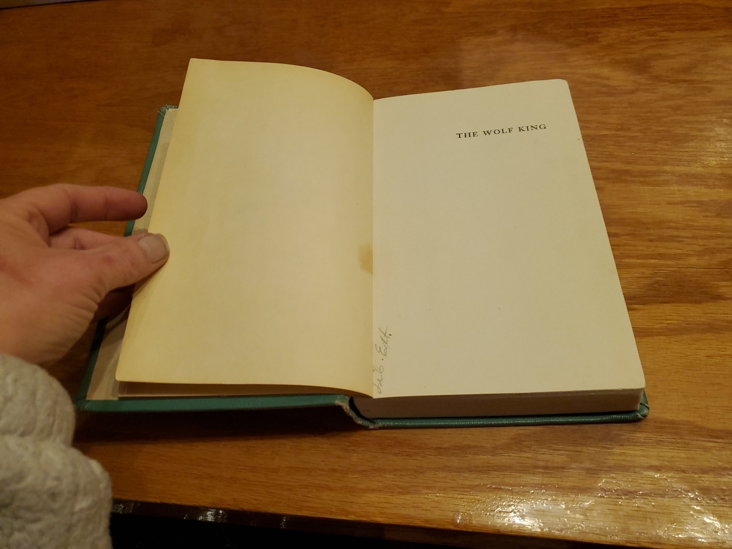 The Wolf King by Joseph Wharton Lippincott, illus. by Paul Bransom 1949 HC