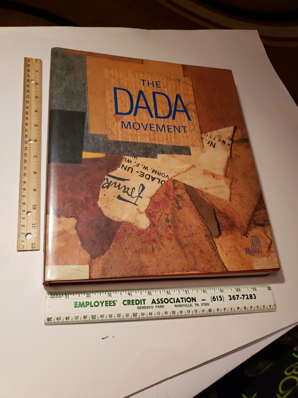 The Dada Movement 1990 Art Book Marc Dachy 230 pages Hardcover