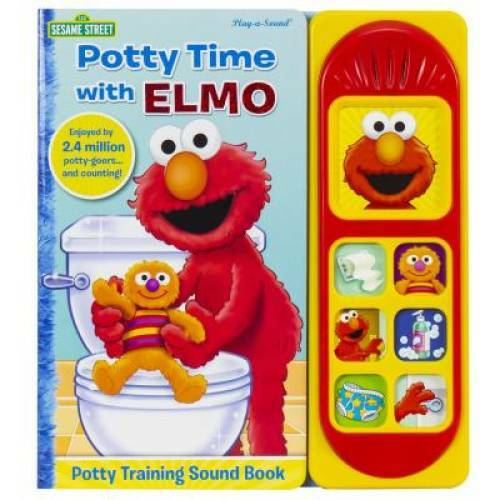 Potty Time with Elmo (Liittle Sound Book) – Hardcover – GOOD