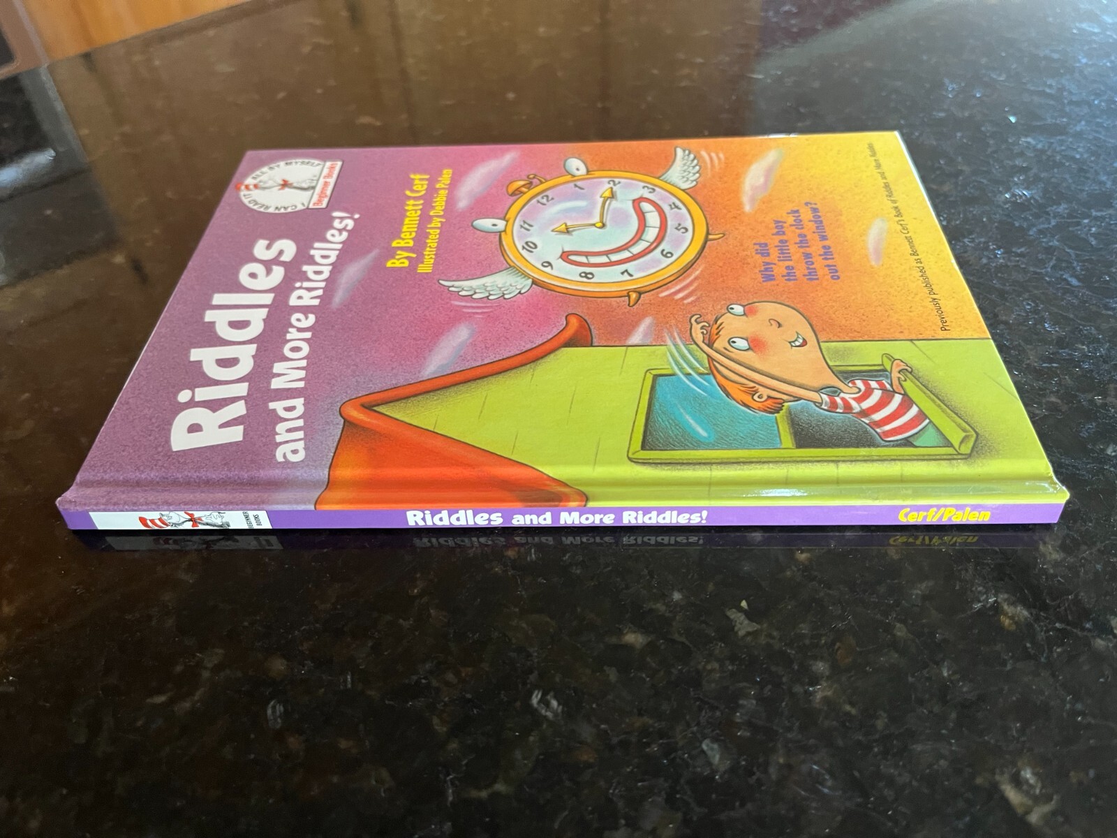Riddles and more riddles by Bennett Cerf Seuss Beginner Book HC 6.25″x8.75″ #3