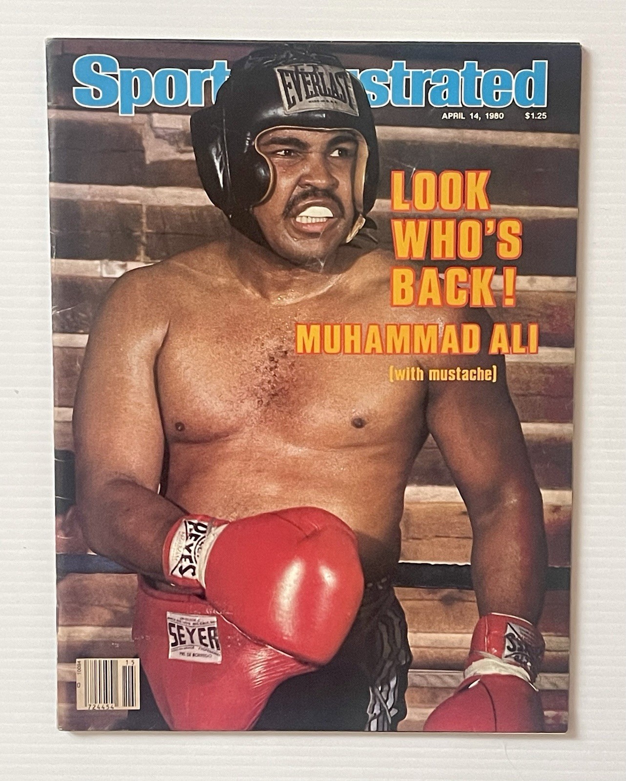 SPORTS ILLUSTRATED 1980 MUHAMMAD ALI-LOOK WHO’S BACK! HEAVYWEIGHT BOXING CHAMP