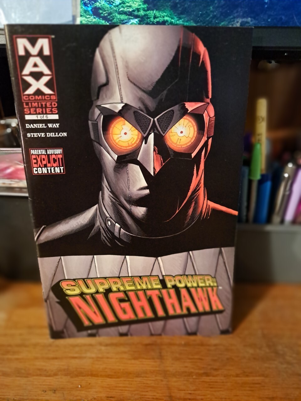 MAX COMICS SUPREME POWER NIGHTHAWK #1 OF 6 LIMITED SERIES