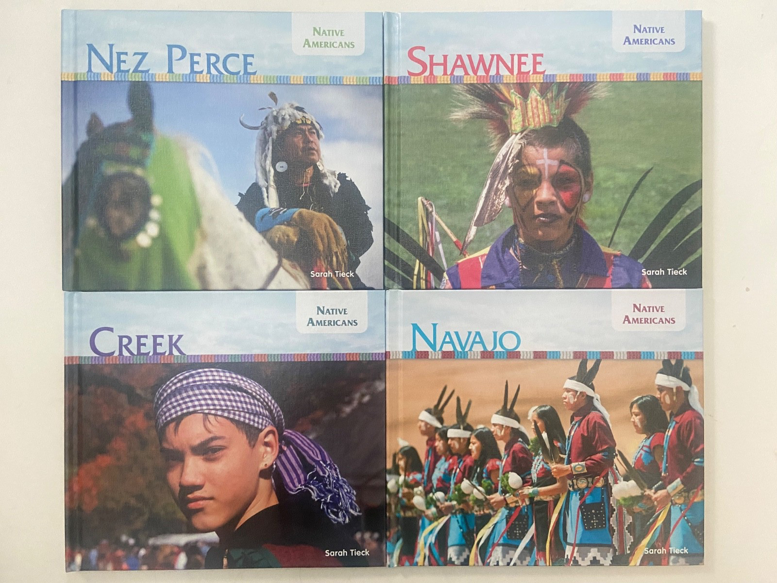 ABDO Publishing Native Americans 20 Hardcover Book Lot Big Buddy Books Sarah Tie
