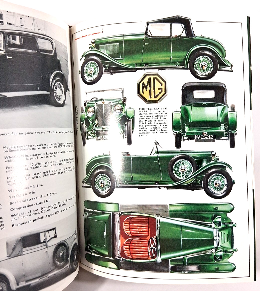 Classic Cars in Profile Volume 4 (600 photos & 48 pages of color scale drawings)