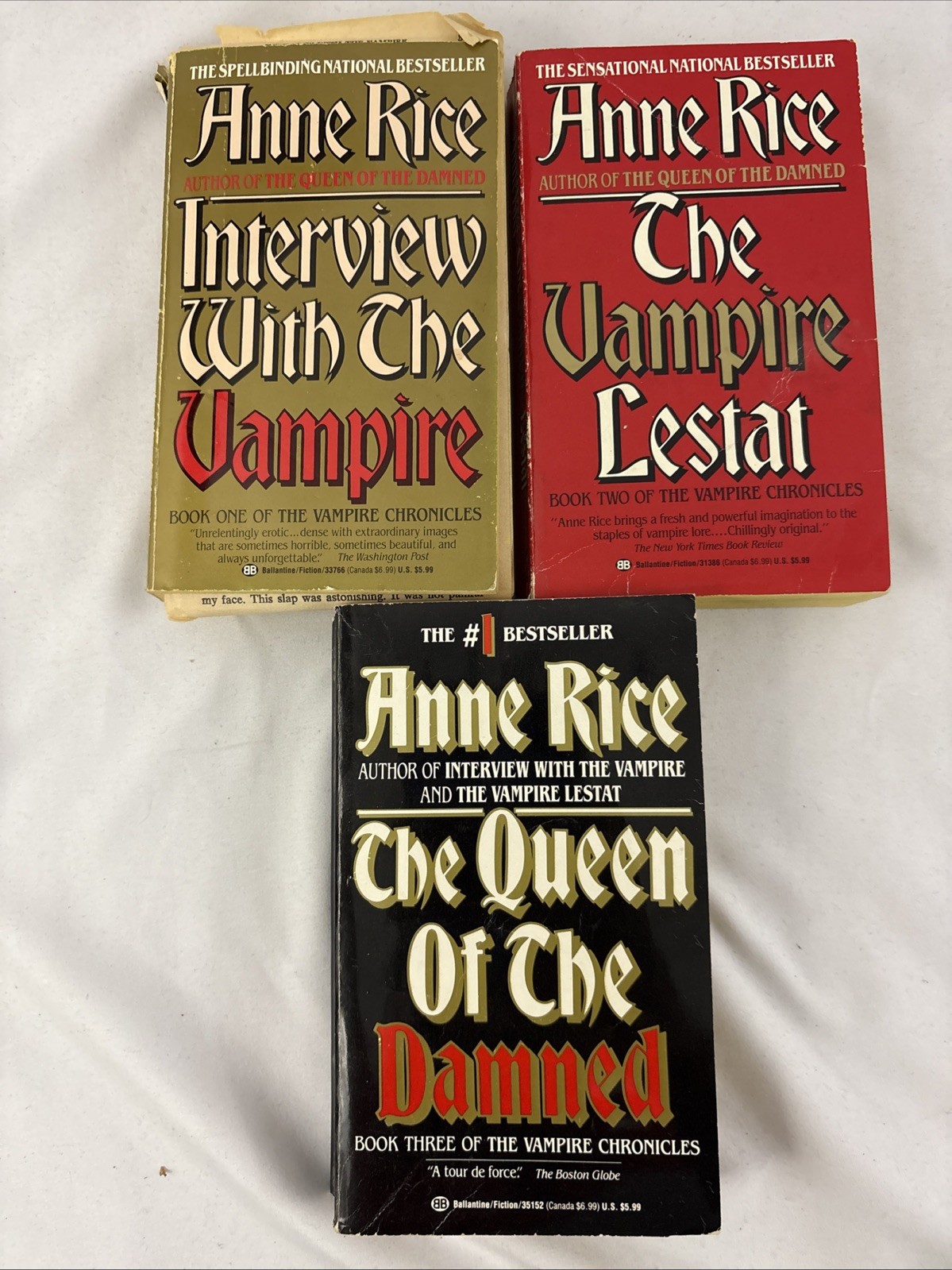 Anne Rice The Complete Vampire Chronicles & Box Set Paperback