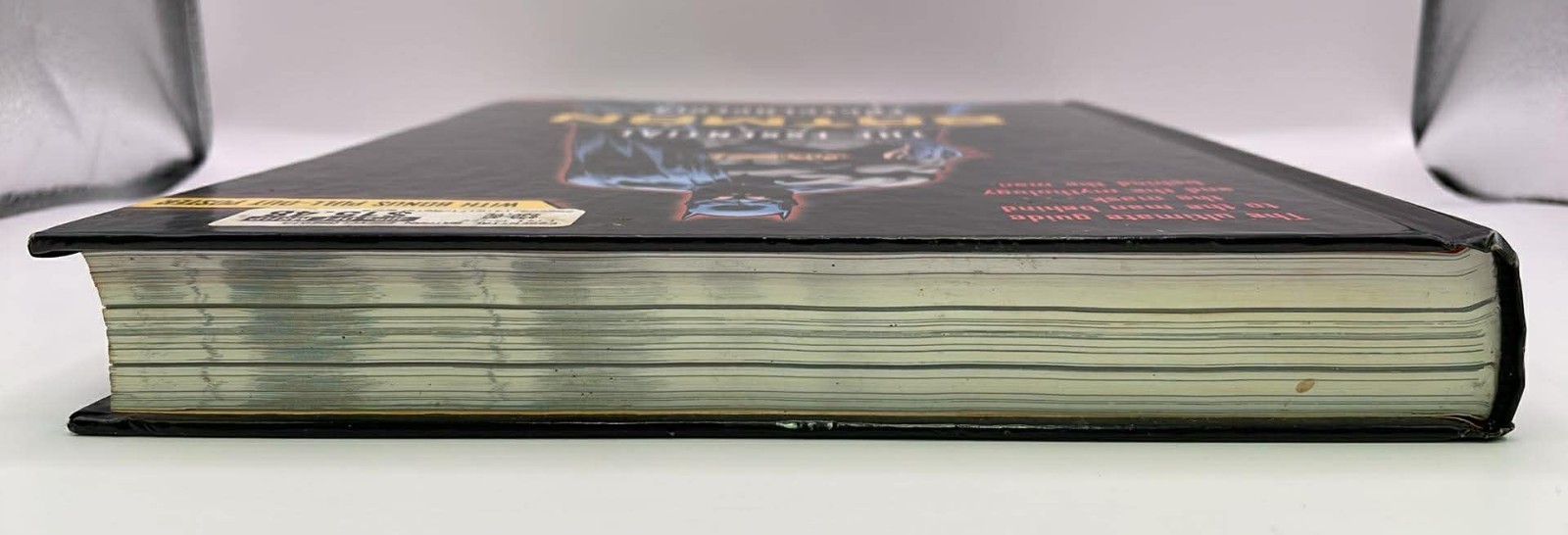 The Essential Batman Encyclopedia by Robert Greenberger Hardcover w/poster(B247)
