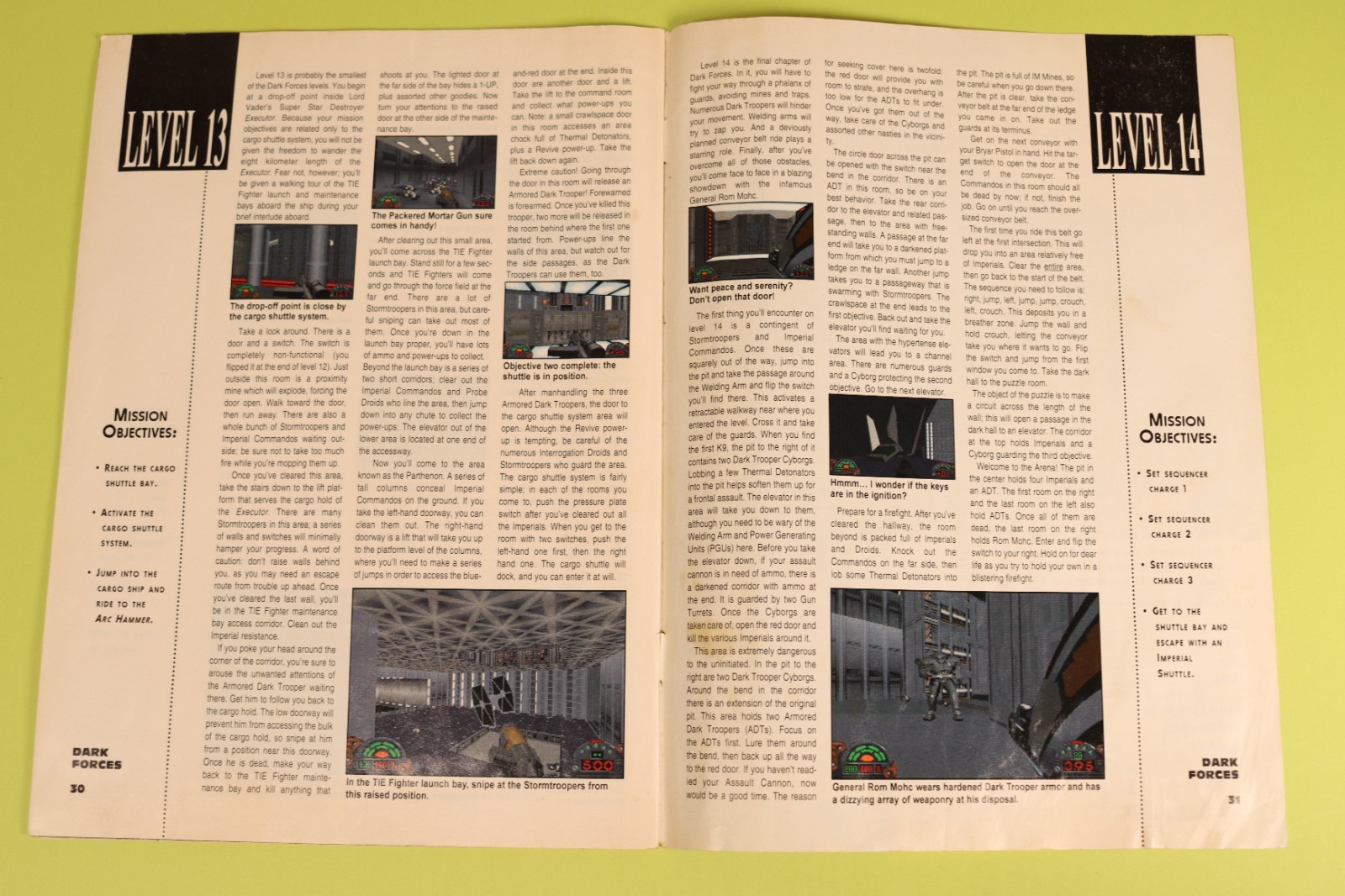CGR’s Guide to Dark Forces Magazine Vintage 1994 PC Game Strategy Lucasfilm