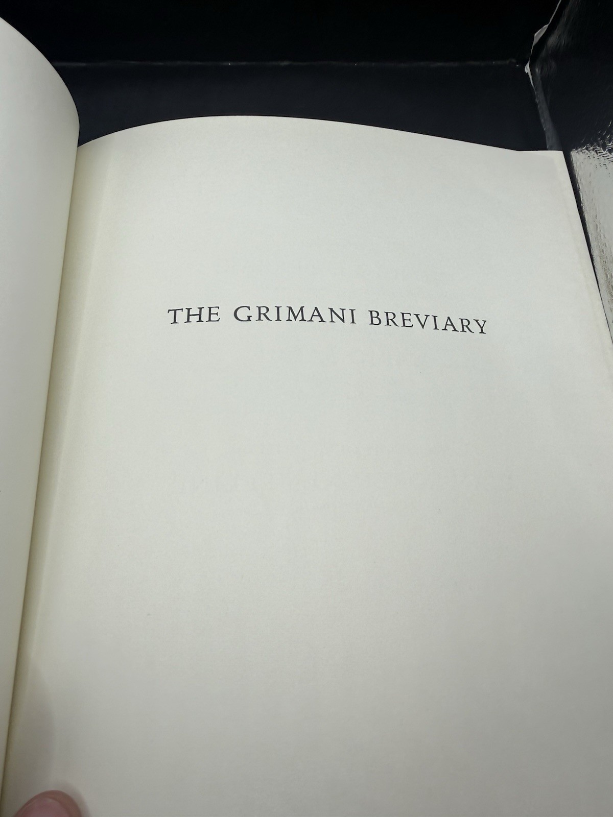 The Grimani Breviary #406 Ferrari Salmi Melling 1974 Hardcover