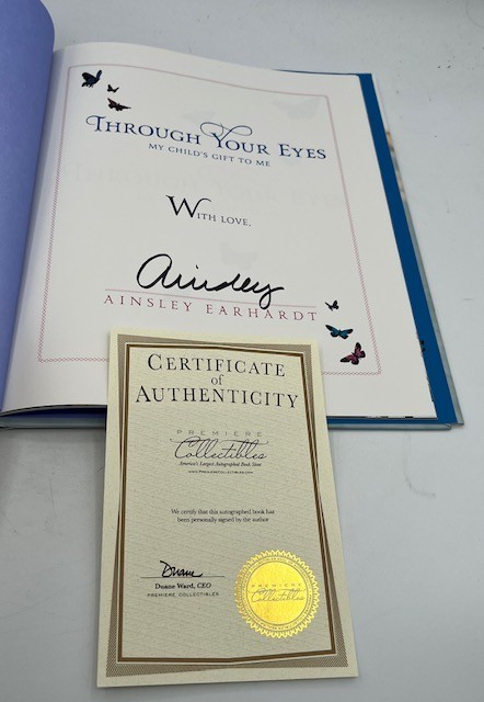Signed & COA! “Through Your Eyes: My Child’s Gift to Me” By Ainsley Earhardt.